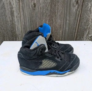 Jordan 5 Retro Racer Blau Schuhe Jungen Größe 13C Nike 440889-004 Basketball - Bild 1 von 10