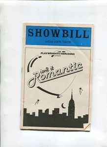 Vintage Off Broadway Playbill Showbill 1984 ISN'T IT ROMANTIC Wendy Wasserstein  - Picture 1 of 2
