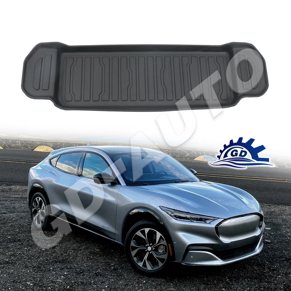 For 2021 2022 Ford Mustang Mach-E Front Frunk Cargo Liner All Weather TPE Mat - Image 1 of 4