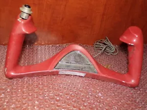 Red Aircraft Control Wheel Yoke w/ Pushbutton - Bild 1 von 4