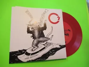 CAREER SUICIDE CHERRY BEACH 45 7" RED VINYL MAIL ORDER EDITION - Picture 1 of 2