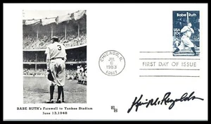 1983 Babe Ruth Baseball Sc 2046 FDC with HM cachet SIGNED Kevin McReynolds (W03 - Picture 1 of 1