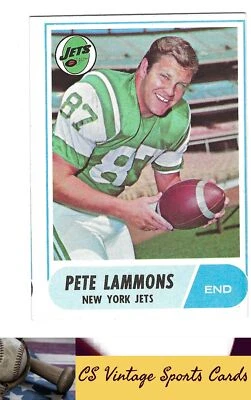 1968 Topps #143 Pete Lammons ROOKIE - Image 1 of 2
