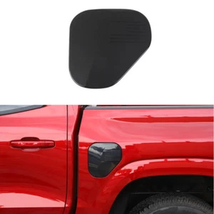 Black Fuel Filler Tank Gas Cap Door Cover For Chevy Colorado Canyon 23+ Exterior - Foto 1 di 8