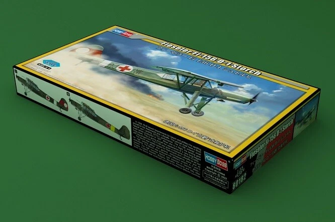Hobbyboss 80182 - 1:3 5 Fieseler Fi-156 D-1 Cicogna - Nuovo - Immagine 1 di 1