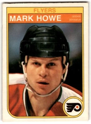 Mark Howe 1982-83 O-Pee-Chee #252 Philadelphia Flyers - Image 1 of 2