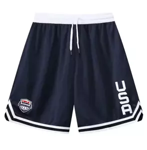 USA Basketball Shorts Men's Training & Active Gym Shorts Athletic Workout Wear - Picture 1 of 11
