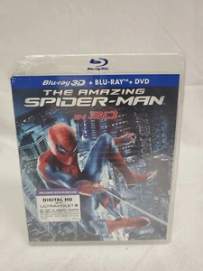 The Amazing Spider-Man 3D (Blu-ray / DVD+ Digital) Case Is Cracked 📦 - Imagen 1 de 4