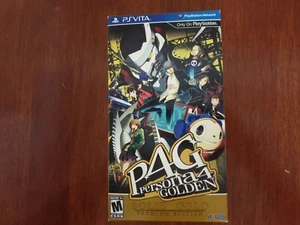 Persona 4 Golden Solid Gold Premium Edition PS Vita - Brand New - Picture 1 of 3