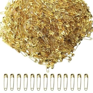 1000pcs Mini Tiny Safety Pins for Clothing Tags Jewelry Making DIY Sewing Craft - Picture 1 of 13