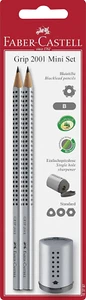 183700 – Semplice Temperamatite Grip 2001 Mini 2 Matite E 1 Mini-Temperamatite S - Foto 1 di 12