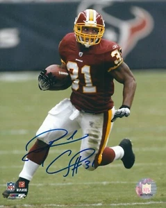 Signed 8x10 ROCK CARTWRIGHT Washington Redskins  Autographed photo - w/COA - Picture 1 of 1