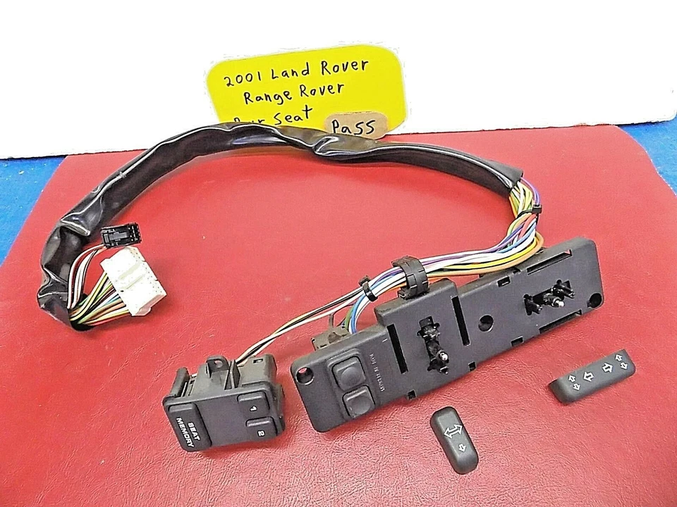 Panel de control del asiento Range Rover 1996-2002 Foto 1 de 3