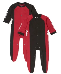 Polaris Indian Motorcycle 286293403 BABY RACING SLEEPSUIT M 6-12MONTH 2 PACK - Picture 1 of 4