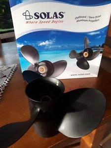 SOLAS Alu Propeller Schiffsschraube 3 Blatt 13-Zahn Außenborder Top - Bild 1 von 20