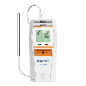 Elitech Tlog 100EL Temperature Data Logger Reusable Ultra-Low PDF Report USBPort - Picture 1 of 12