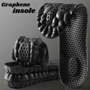 Graphene Latex Sport Insoles Soft Shoe Pads Arch Support Orthotic Insoles - Picture 1 of 30
