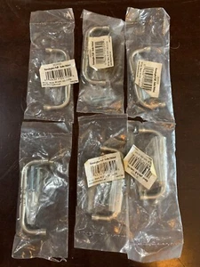CABINET PULLS Kensington Satin Nickel Lot x6pks Design House 203950 - Picture 1 of 6