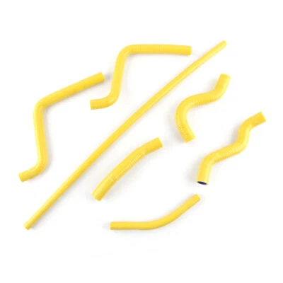 For HONDA CR125 CR125R 2001 2002 2003 2004 silicone radiator hose Yellow — 第 1/4 张图片