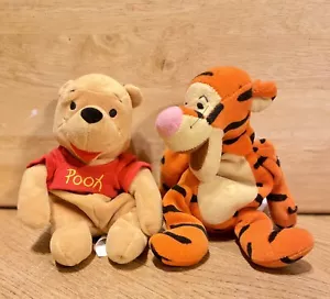 Disney’s Winnie the Pooh and Tigger Plush Dolls 8-9" Tall Vintage 1997 - Picture 1 of 5