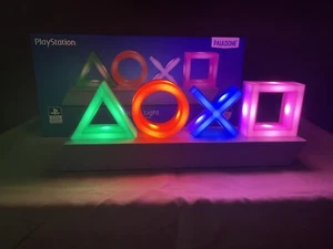 Sony Playstation PS5 Logo Icons Light 3 Modi Musik Reaktiv Offiziell Paladone - Bild 1 von 5