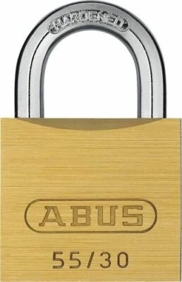 Abus 55/30 KA 5301 Padlock, (12-Pack) Keyed Alike - Image 1 of 2