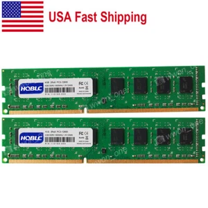 US 8 GB 2X4 GB PC3-12800U 1600 MHz Arbeitsspeicher für Dell Inspiron 3000 3647 3847 660 660s - Bild 1 von 5