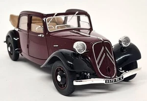 Solido 1/18 Citroen Traction AV 11 Decourvrable 1938 Brown 8180 Scale Model Car - Picture 1 of 10