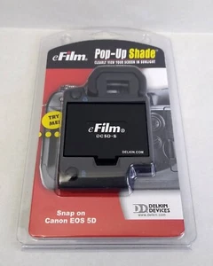 Delkin eFilm Standard Pop-Up Shade for Canon EOS 5D - New - Picture 1 of 2