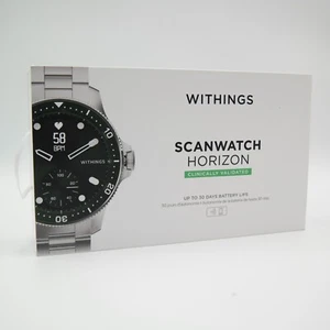Withings ScanWatch Horizon ECG/ SpO2/activity/Sleep track LUXURY LOOK - GREEN - Zdjęcie 1 z 5