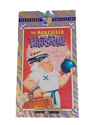 The Man Called Flintstone Vintage Vhs Cartoon Hanna Barbera Home Video - Image 1 of 2