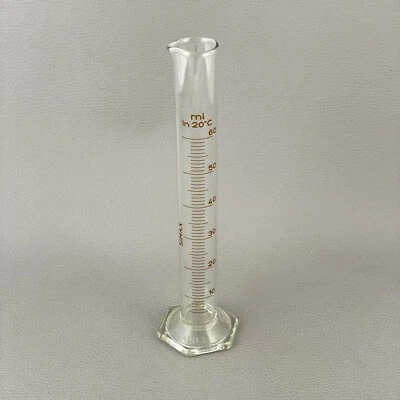 Eprouvette graduée SIMAX KAVALIER STABIL 60 mL en verre - Photo 1/4