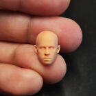 1/18 Scale Fast And Furious Vin Diesel Head Sculpt Unpainted Fit 3.75" Figure