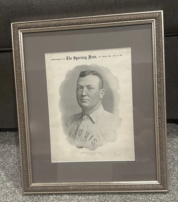Cy Young M101-1 Suplemento de Noticias Deportivas - RARO 1899 Edición St. Louis Perfectos Foto 1 de 4