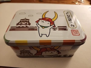 Hikonyan Charakter Ware Snack Dose Metallbox mit Deckel Shiga Präfektur Japan - Bild 1 von 6