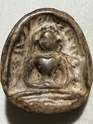 PHRA SUMKOR LP RARO ANTIGO PINGENTE AMULETO BUDA TAILANDÊS ÍDOLO ANTIGO MÁGICO #14 - Imagem 1 de 4