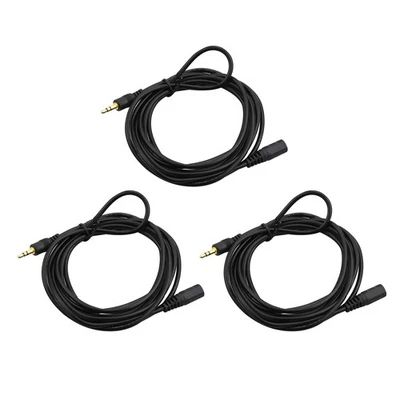Universal 3.5mm Stereo Jack Male to Female Audio Aux Extension Cable Wire - Image 1 of 4