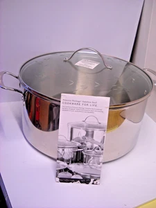 Princess House Heritage 15 Quart Edelstahl Suppentopf #6310 mit Deckel - Bild 1 von 10