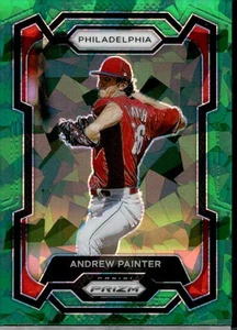 2024 Panini Prizm #189 Andrew Painter green ice - Picture 1 of 2