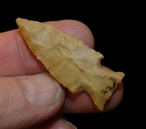 WOODLAND DART CLAY CO ARKANSAS INDIAN ARROWHEAD ARTIFACT COLLECTIBLE RELIC - Picture 1 of 3