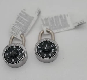 2 Combo Master Lock Combination Padlocks School Locker - Picture 1 of 3