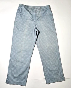 Sigrid Olsen Sport Women’s Geometric Print Straight Leg Pants Size 10 - Picture 1 of 13