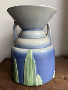 Roseville Pottery Futura Vase Shape 403 7" Spittoon - Picture 1 of 11