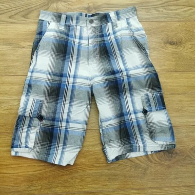 Shorts Wrangler Cargo Masculino W28 Xadrez Exército Utilitário Militar Caminhadas Ao Ar Livre - Imagem 1 de 4