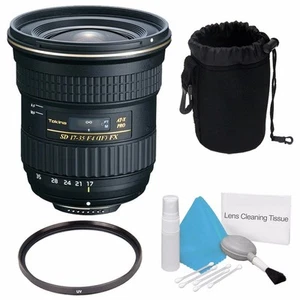 Tokina 17-35mm f/4 Pro FX Lens for Canon Cameras (Intl Model) ++ 82mm UV Filter - Picture 1 of 2