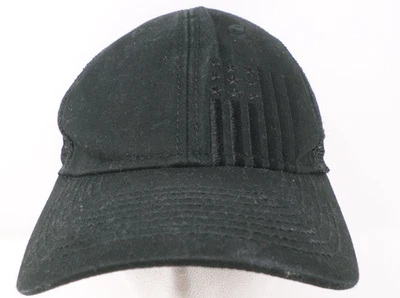 Academy LTD Negro Camionero Snapback Sombrero Bandera Americana Malla Negra 12/19 Foto 1 de 4