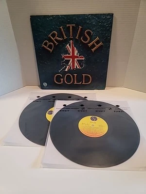 Various: British Gold. Sire, 1978 Excellent Double LP Vinyl Records R224095. Foto 1 de 4