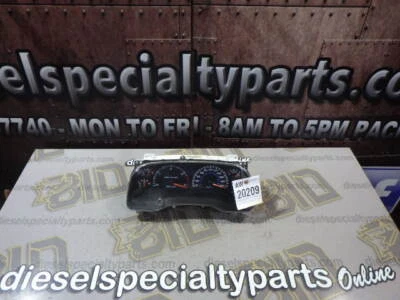 1998.5 2002 DODGE RAM 2500 3500 5.9 DIESEL NV4500 4X4 OEM GAUGE CLUSTER KM/H - Изображение 1 из 4