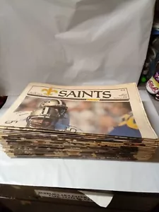 Saints Digest Newspapers 1992 -1993 Single Copy Of Pro Football Weekly - Picture 1 of 13