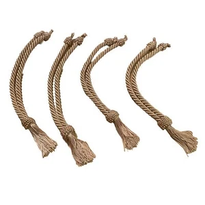 Curtain Tassel Tiebacks - Set Of 4 - Picture 1 of 3